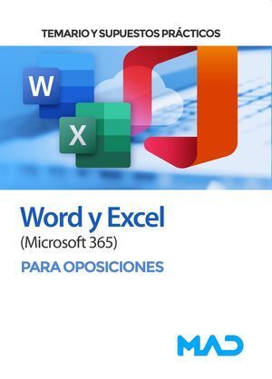 TEMARIO Y SUPUESTOS PRACTICOS WORD Y EXCEL PARA OPOSICIONES