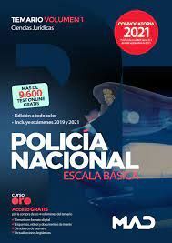 POLICÍA NACIONAL ESCALA BÁSICA. TEMARIO VOLUMEN 1