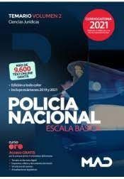POLICÍA NACIONAL ESCALA BÁSICA. TEMARIO VOLUMEN 2