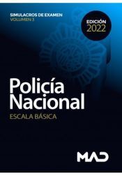 SIMULACROS DE EXAMEN VOL 3 POLICÍA NACIONAL ESCALA BÁSICA