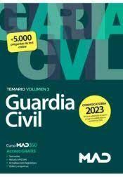 TEMARIO VOLUMEN 3 GUARDIA CIVIL