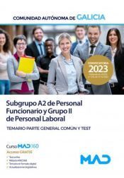 SUBGRUPO A2 DE PERSONAL FUNCIONARIO Y GRUPO II DE PERSONAL LABORAL DE LA COMUNID