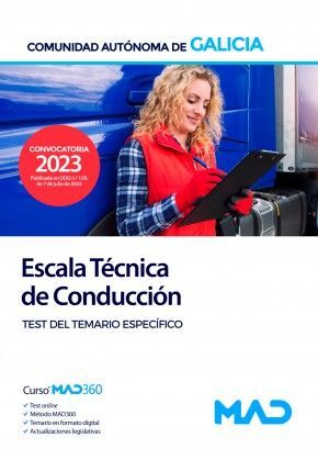 ESCALA TECNICA DE CONDUCCION TEST DEL TEMARIO ESPECIFICO