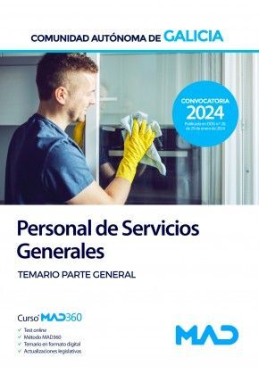 TEMARIO GENERAL PERSONAL SERVICIOS GENERALES XUNTA