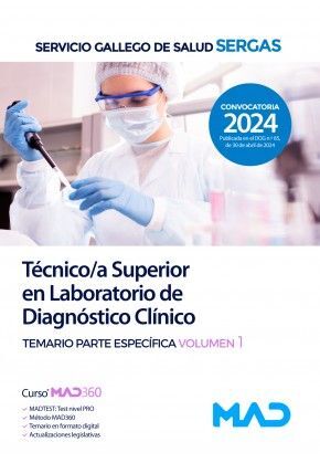 TEMARIO I PARTE ESPECÍFICA TÉCNICO SUPERIOR LABORATORIO DIAGNÓSTICO CLÍNICO