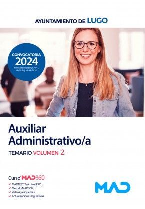TEMARIO 2 AUXILIAR ADMINISTRATIVO CONCELLO LUGO