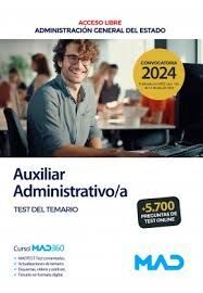 TEST AUXILIAR ADMINISTRATIVO ESTADO ACCESO LIBRE