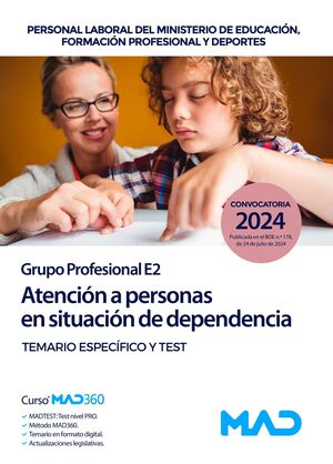 TEMARIO ESPECÍFICO Y TEST ATENCIÓN PERSONAS SITUACIÓN DEPENDENCIA