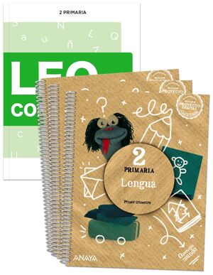 LENGUA 2º PRIMARIA + LEO Y COMPRENDO 2022.