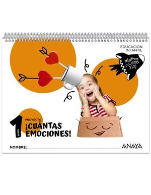 ¡CUÁNTAS EMOCIONES!. NIVEL 1. EDUCACIÓN INFANTIL