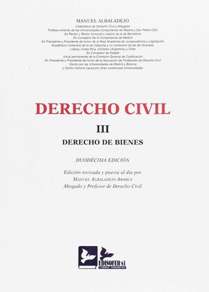 DERECHO CIVIL TOMO III