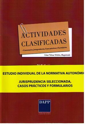 ACTIVIDADES CLASIFICADAS