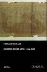 ESCRITOS SOBRE ARTE, 1999-2016