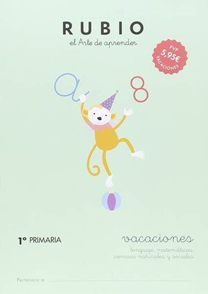 VACACIONES RUBIO  1º PRIMARIA