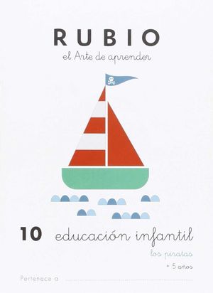 RUBIO EDUCACION INFANTIL 10 LOS PIRATAS
