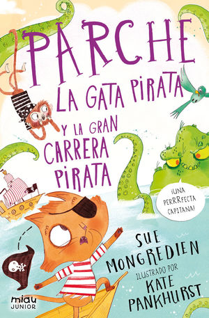 PARCHE LA GATA PIRATA Y LA GRAN CARRERA PIRATA (7 AÑOS)