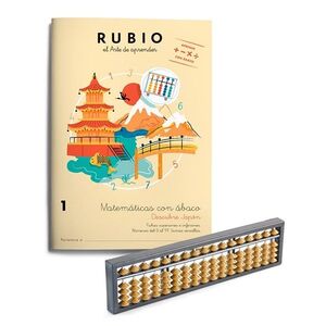 RUBIO. MATEMATICAS CON ABACO Nº1. (CON EL ABACO)