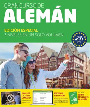 GRAN CURSO PONS ALEMAN. 3 NIVELES EN UN SOLO VOLUMEN