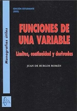 FUNCIONES DE UNA VARIABLE