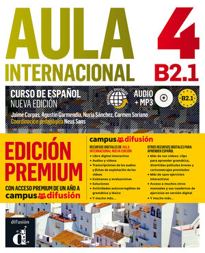 AULA INTERNACIONAL 4, CURSO ESPAÑOL B2.1 (EDICIÓN PREMIUM)