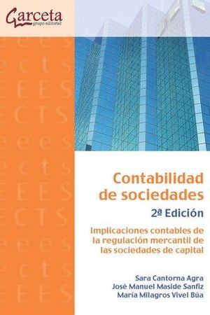 CONTABILIDAD DE SOCIEDADES. 2ª EDICIÓN