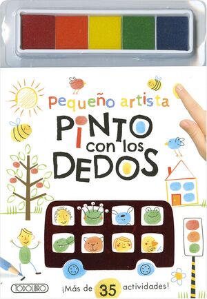 PINTO CON LOS DEDOS - PEQUEÑO ARTISTA