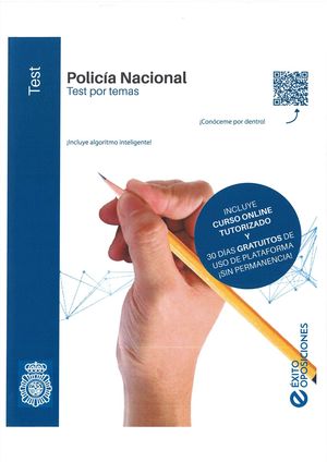 POLICIA NACIONAL. TEST POR TEMAS