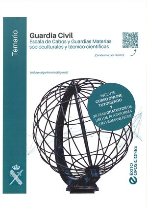GUARDIA CIVIL.TEMARIO.ESCALA DE CABOS Y GUARDIAS.MATERIAS SOCIOCULTULTURALES Y TECNICO-CIENTIFICAS