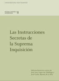 LAS INSTRUCCIONES SECRETAS DE LA SUPREMA INQUISICION
