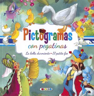 PICTOGRAMAS CON PEGATINAS - BELLA DURMIENTE / PATITO FEO