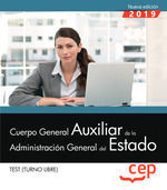 CUERPO GENERAL AUXILIAR ADMINISTRACION GENERAL DEL ESTADO, TEST (TURNO LIBRE)