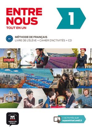 ENTRE NOUS INSTITUTO FRANCÉS 1 PREMIUM. LIVRE DE L'ÉLÈVE + CAHIER D'ACTIVITÉS +