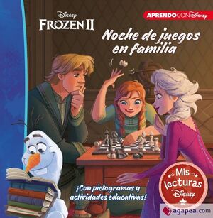 FROZEN 2. NOCHE DE JUEGOS EN FAMILIA (MIS LECTURAS DISNEY). CON PICTOGRAMAS  Y ACTIVIDADES EDUCATIVAS. DISNEY,. 9788418039072 LIBRERÍA FOLLAS NOVAS