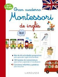 GRAN CUADERNO MONTESSORI DE INGLÉS DE 3 A 6 AÑOS