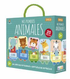 MIS PRIMEROS ANIMALES. UN LIBRO + UN PUZLE DE 20 PIEZAS