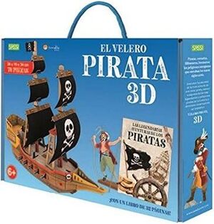 EL VELERO PIRATA 3D. 3D CARTON. CON MAQUETA. EDIC. ILUSTRADO (ESPAÑOL)