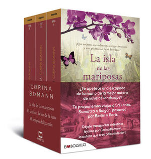 (PACK DESTINOS LEJANOS) LA ISLA DE LAS MARIPOSAS. EL JARDÍN A LA LUZ DE LA LUNA. EL TEMPLO DEL JAZMÍN