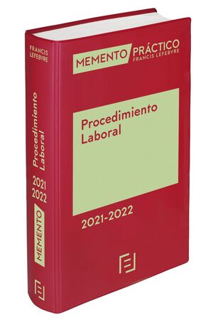 MEMENTO PROCEDIMIENTO LABORAL  2021-2022