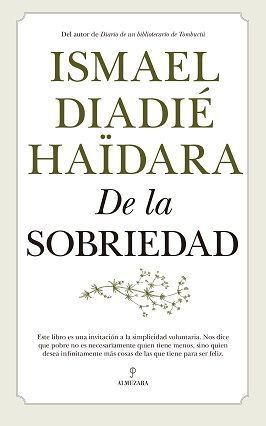 DE LA SOBRIEDAD