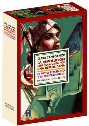 ESTUCHE CLARA CAMPOAMOR (LA REVOLUCIÓN ESPAÑOLA VISTA POR UNA REPUBLICANA / EL VOTO FEMENINO)