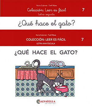 QUE HACE EL GATO?- LEER ES FACIL Nº.7- LETRA SEGUI