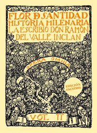 FLOR DE SANTIDAD VOL II ED. FACSÍMIL