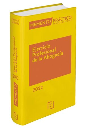 MEMENTO EJERCICIO PROFESIONAL DE LA ABOGACÍA 2022