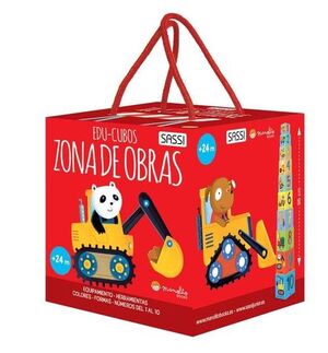 ZONA DE OBRAS  (10 CUBOS EDUCATICOS)
