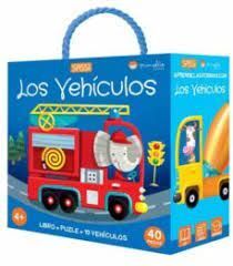 LOS VEHICULOS LIBRO PUZLE