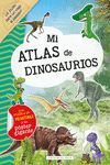 MI ATLAS DE DINOSAURIOS (PEGATINAS)