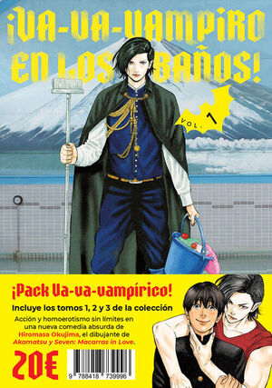 PACK VAMPIRICO: ¡VA-VA-VAMPIRO EN LOS BAÑOS! VOL. 1, 2 Y 3