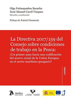 LA DIRECTIVA 2017/159 DEL CONSEJO SOBRE CONDICIONES DE TRABAJO EN LA PESCA