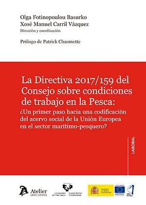 LA DIRECTIVA 2017/159 DEL CONSEJO SOBRE CONDICIONES DE TRABAJO EN LA PESCA