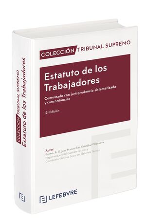 ESTATUTO DE LOS TRABAJADORES COMENTADO 12ª ED.